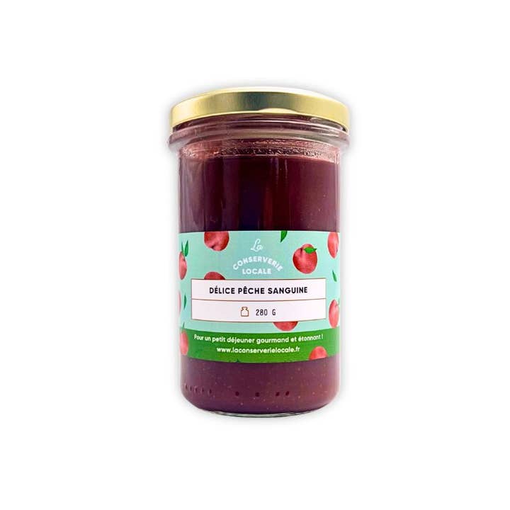 Delizia Pesca Sanguigna 280g per la vendita all'ingrosso da parte di La Conserverie Locale