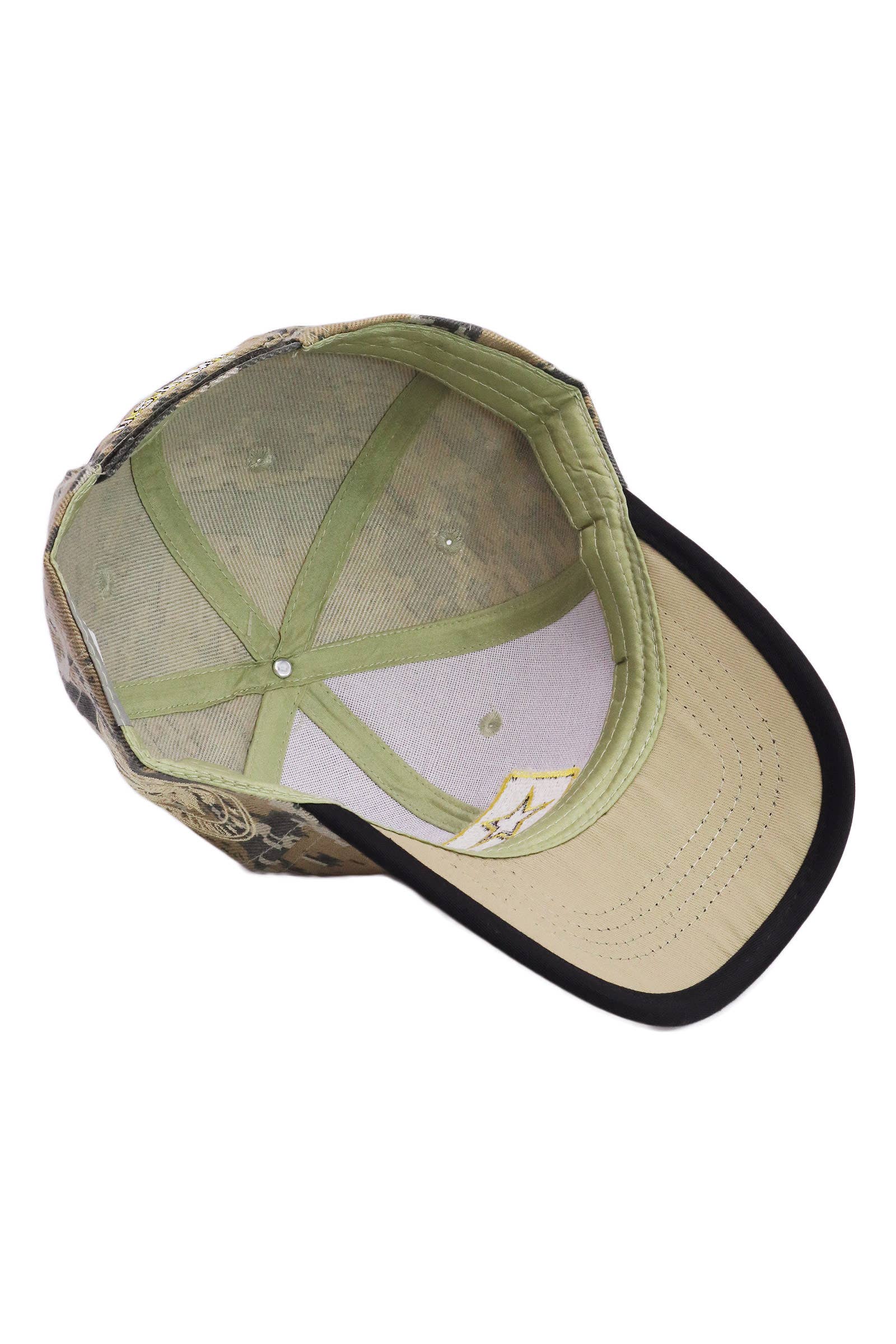 Cap Zone - Venta al por mayor Gorra de béisbol - Unisex - Gorra de béisbol con licencia del logotipo de estrella del Ejército de EE. UU.3