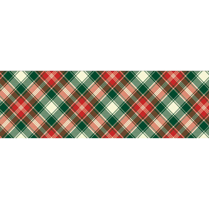 Aunt Sadie's Candles - Wholesale Jar/Filled Candle - Merry Plaid Candle2