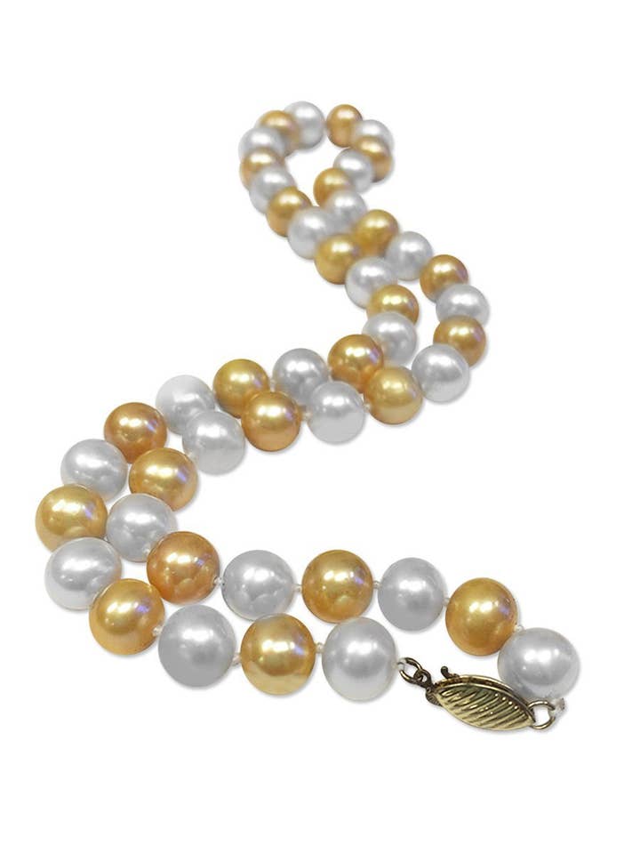MARIA-THERESA REEF 9-10mm Pearl Necklace for wholesale by Avani Jewelry