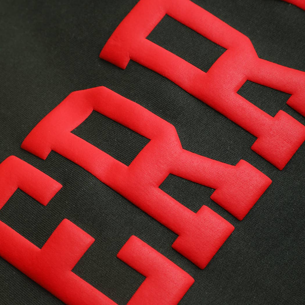 Fashion City – wholesale Graphic sweatshirt – Unisex – MERRY Puff Raised Letter Heavyweight Sweatshirt1