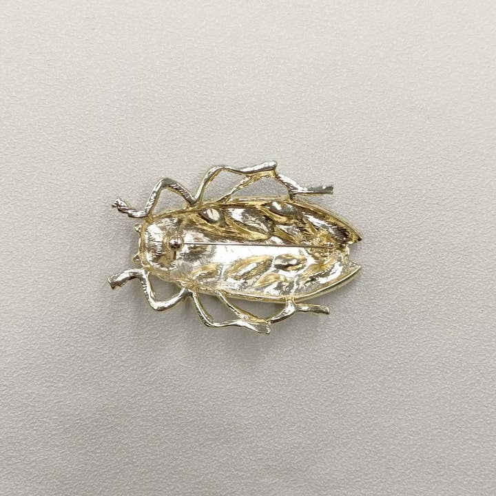 Mio Queena - Wholesale Broche - Ingelegde Gekleurde Glazen Grote Emaille Cicade Broche2