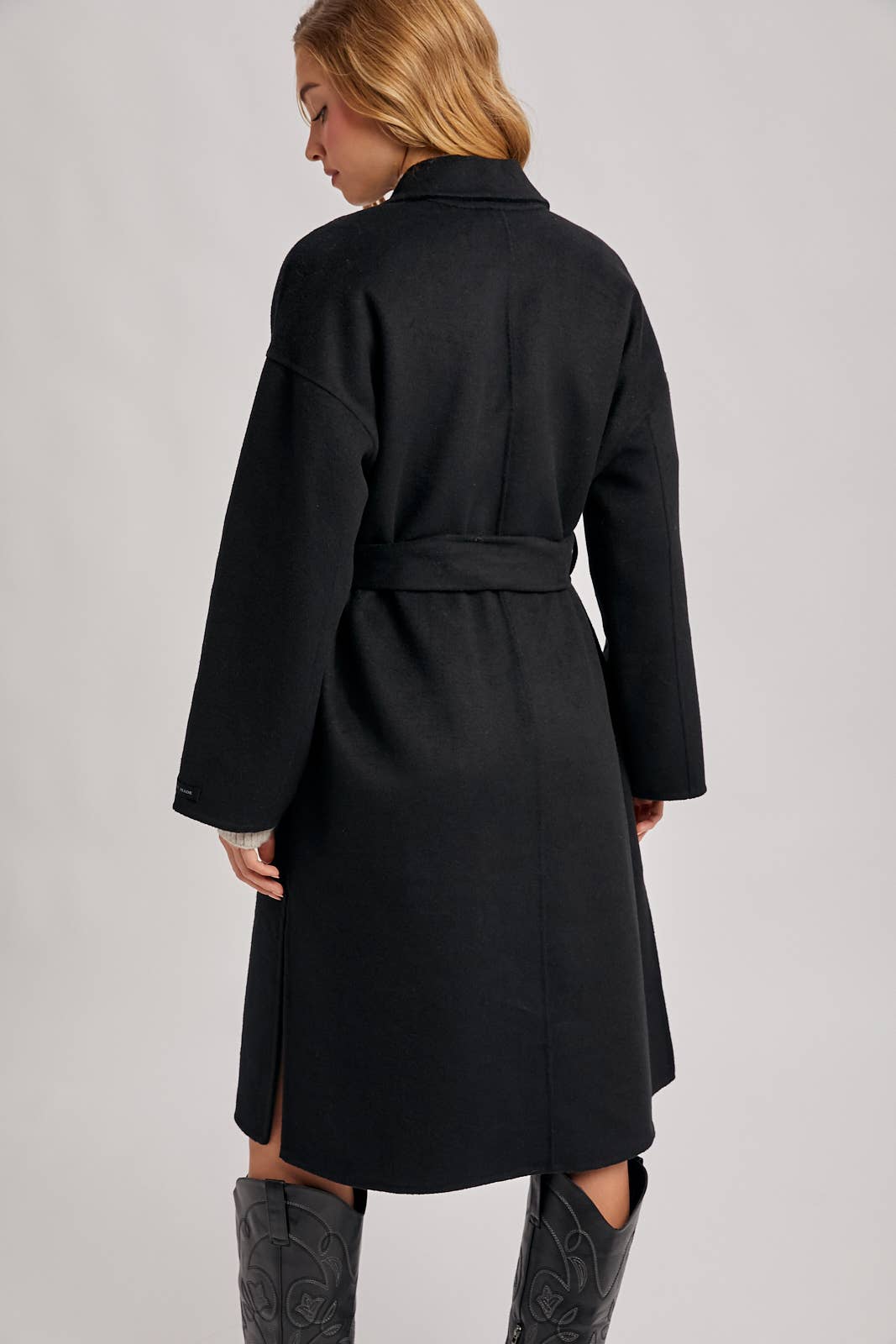 Bluivy - Wholesale Coat - Women's - HANDMADE BELTED LONGLINE COAT5