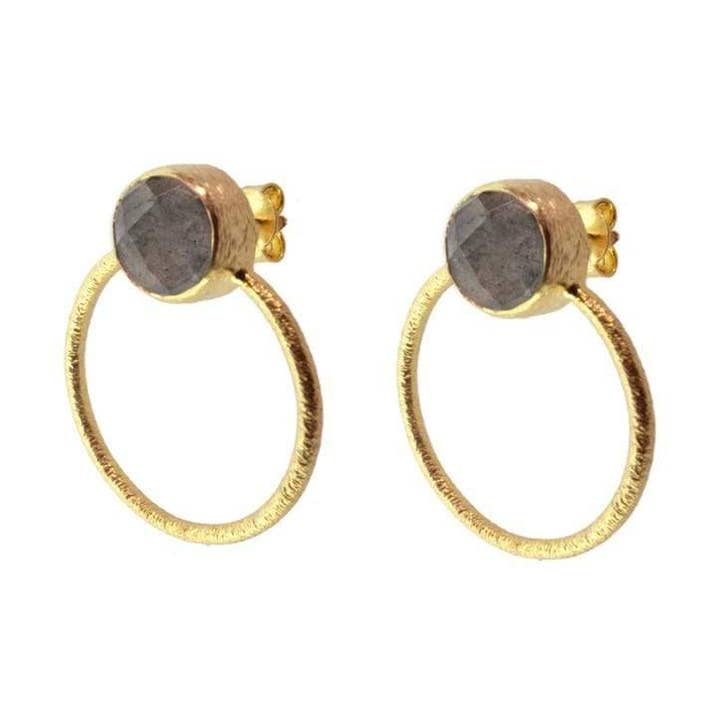 Brincos de cinza por atacado de JEWELS BY AGATHE