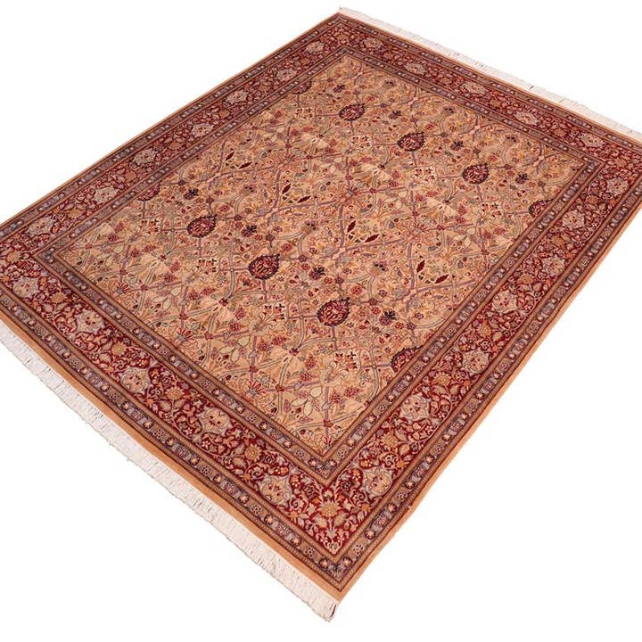 Tappeto in lana Art Nouveau William Morris Ester - 2,54 m x 3,12 m per la vendita all'ingrosso da parte di Arshs Fine Rugs