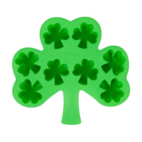 NorthWood Distributing - Wholesale Craft Supplies - Silicone Soap Mold - Shamrock