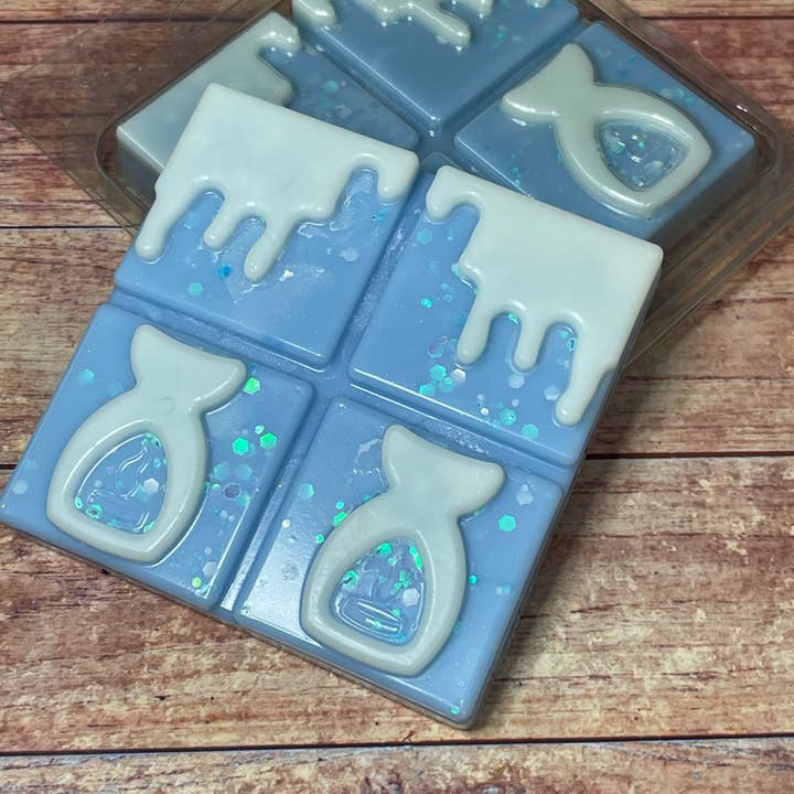 Marshmallow & blueberry for wholesale by Preciously Crafted