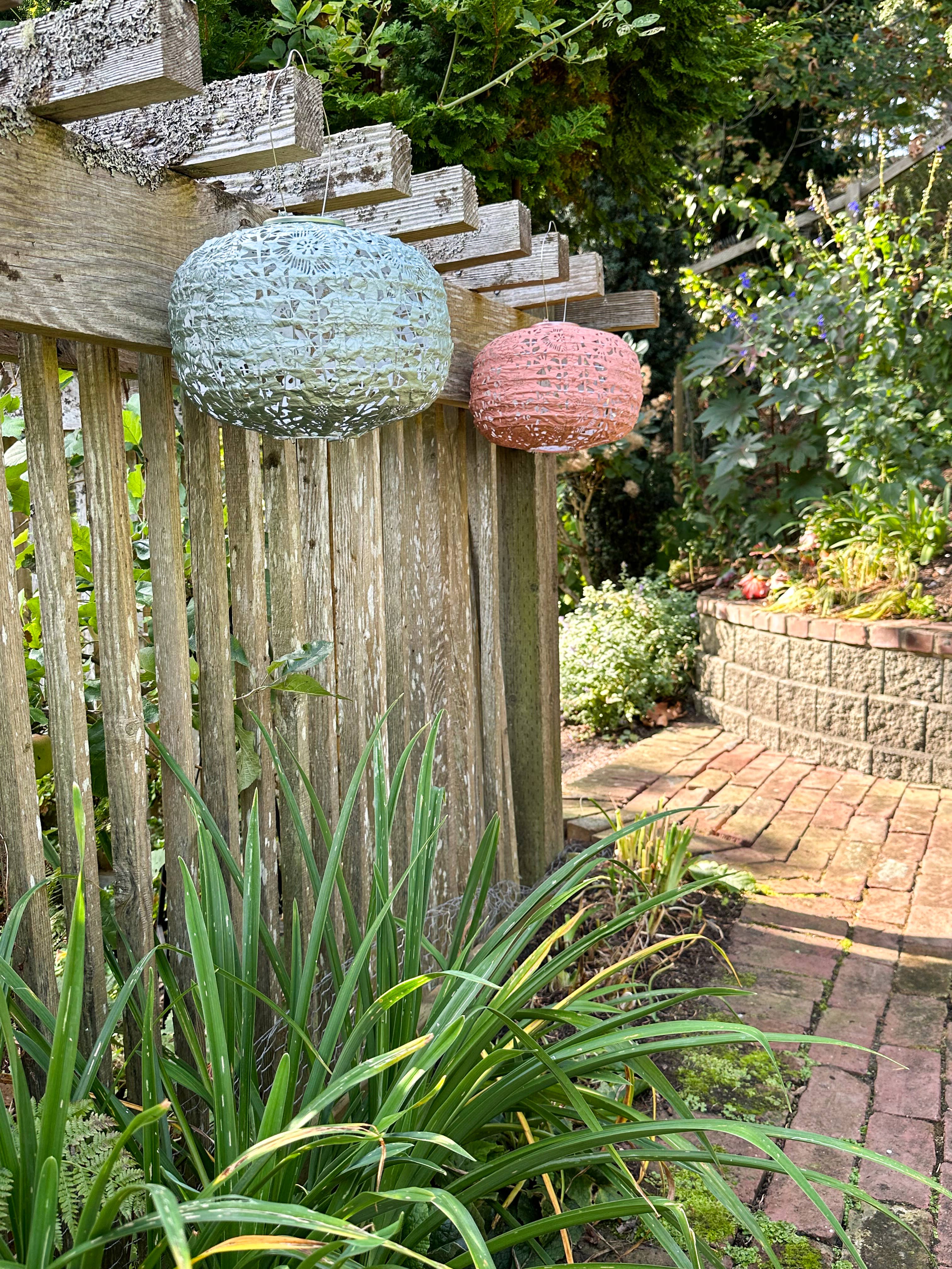 Allsop Home & Garden - Wholesale Outdoor/Lawn Light - Stella Square Sunflower 11" Solar Lantern - Clay13