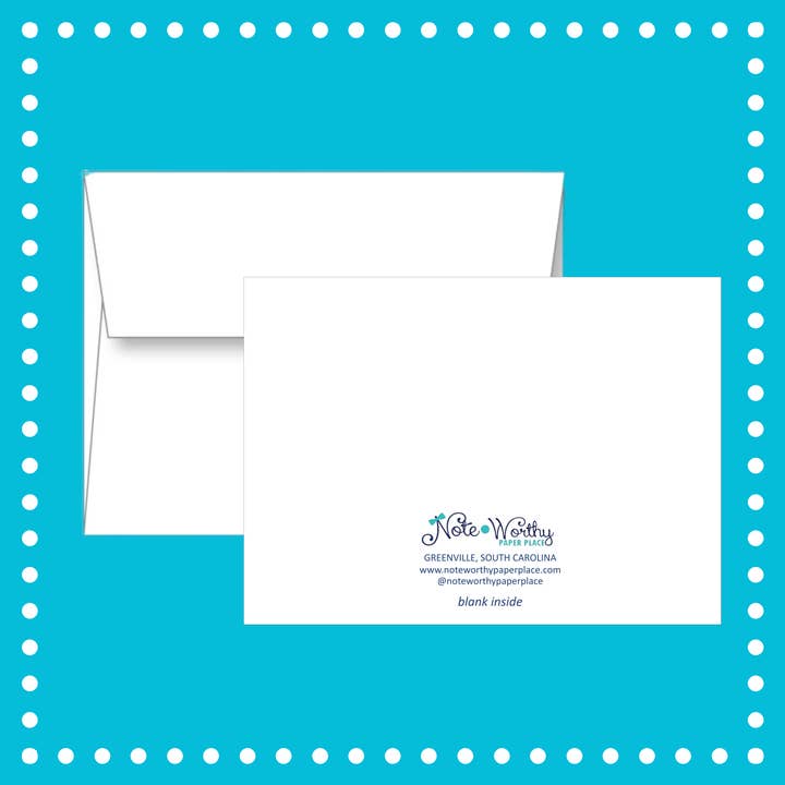 Note Worthy Paper Place - Wholesale Baby card - Funny New Baby Card 1