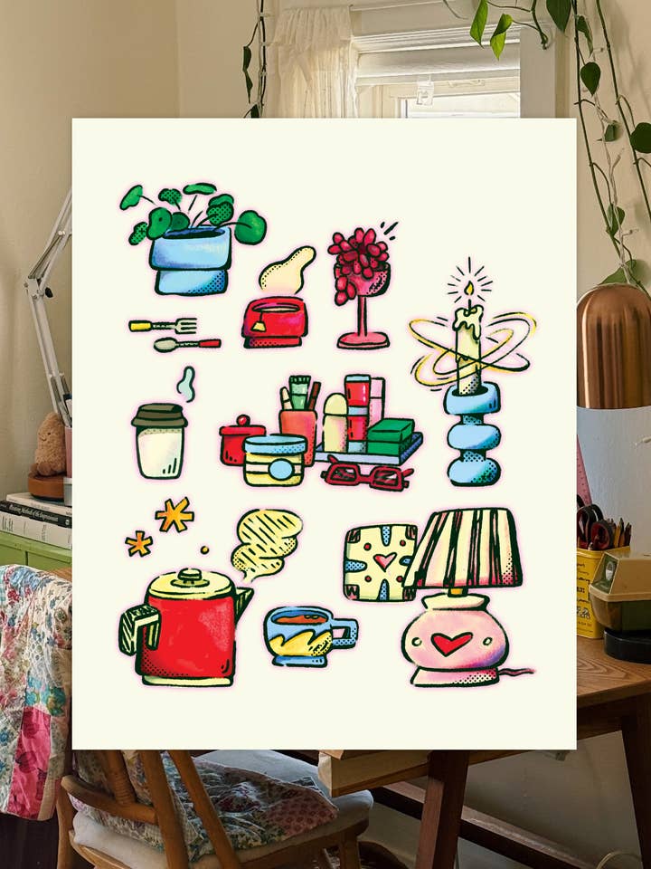 In My Room | 8x10 Print for wholesale by Everyday Antonia Mae