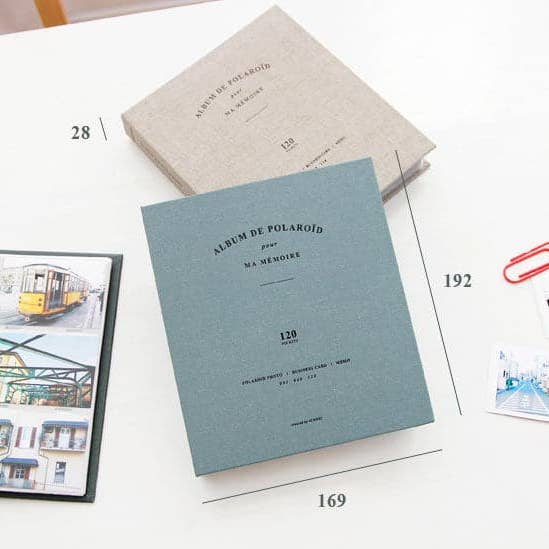 Notable Designs (UK) – wholesale Photo album – Iconic Album de Polaroid - Dark Green