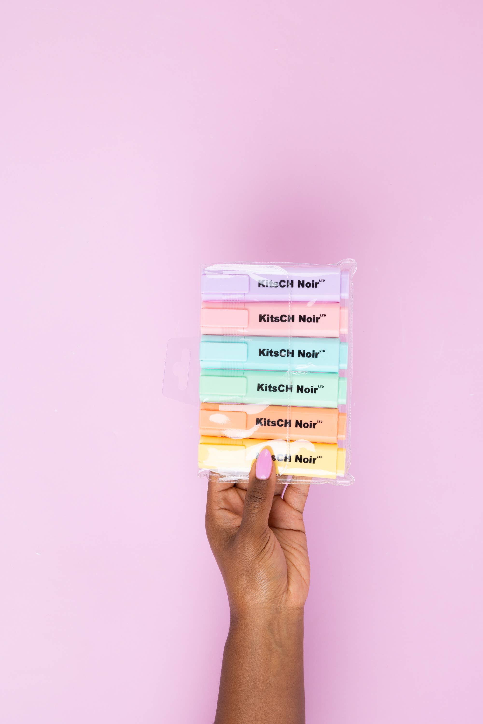 KitsCH Noir – wholesale Highlighter – Pastel Highlighters (6 Pack)2