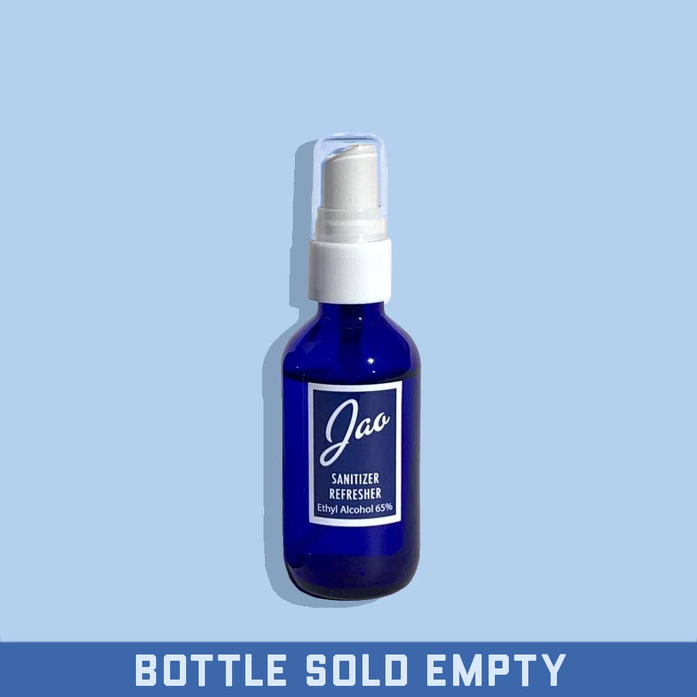 Jao Brand - Wholesale Hand sanitiser - Jao Sanitizer Glass Bottle - Sold Empty