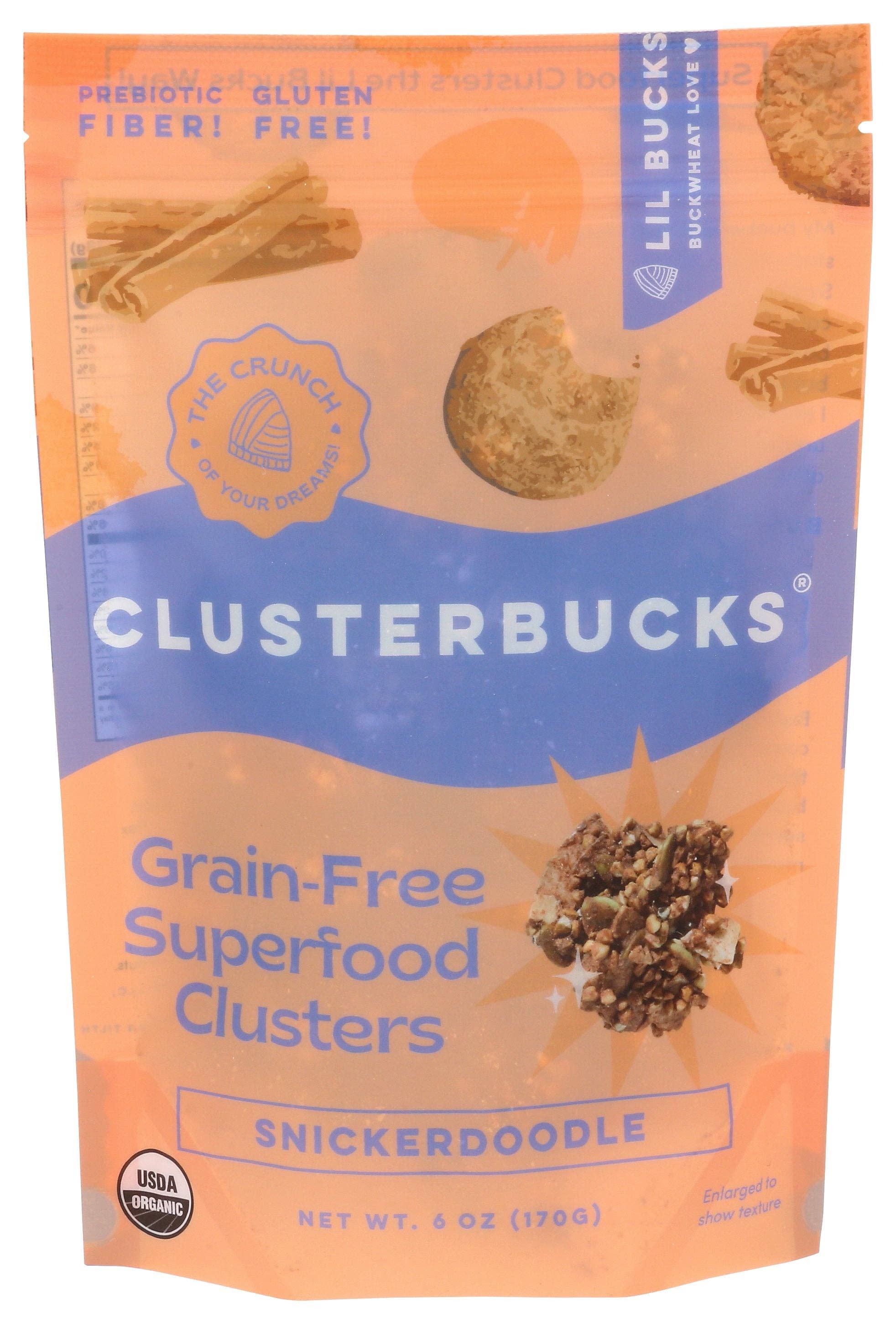 Everyday Supply Co - Wholesale Granola - LIL BUCKS CLSTBCKS SNICKERDDL - Case of 6