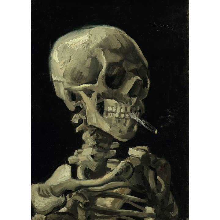 Esque - Venta al por mayor Pósteres - Poster van Gogh - Cabeza de esqueleto
