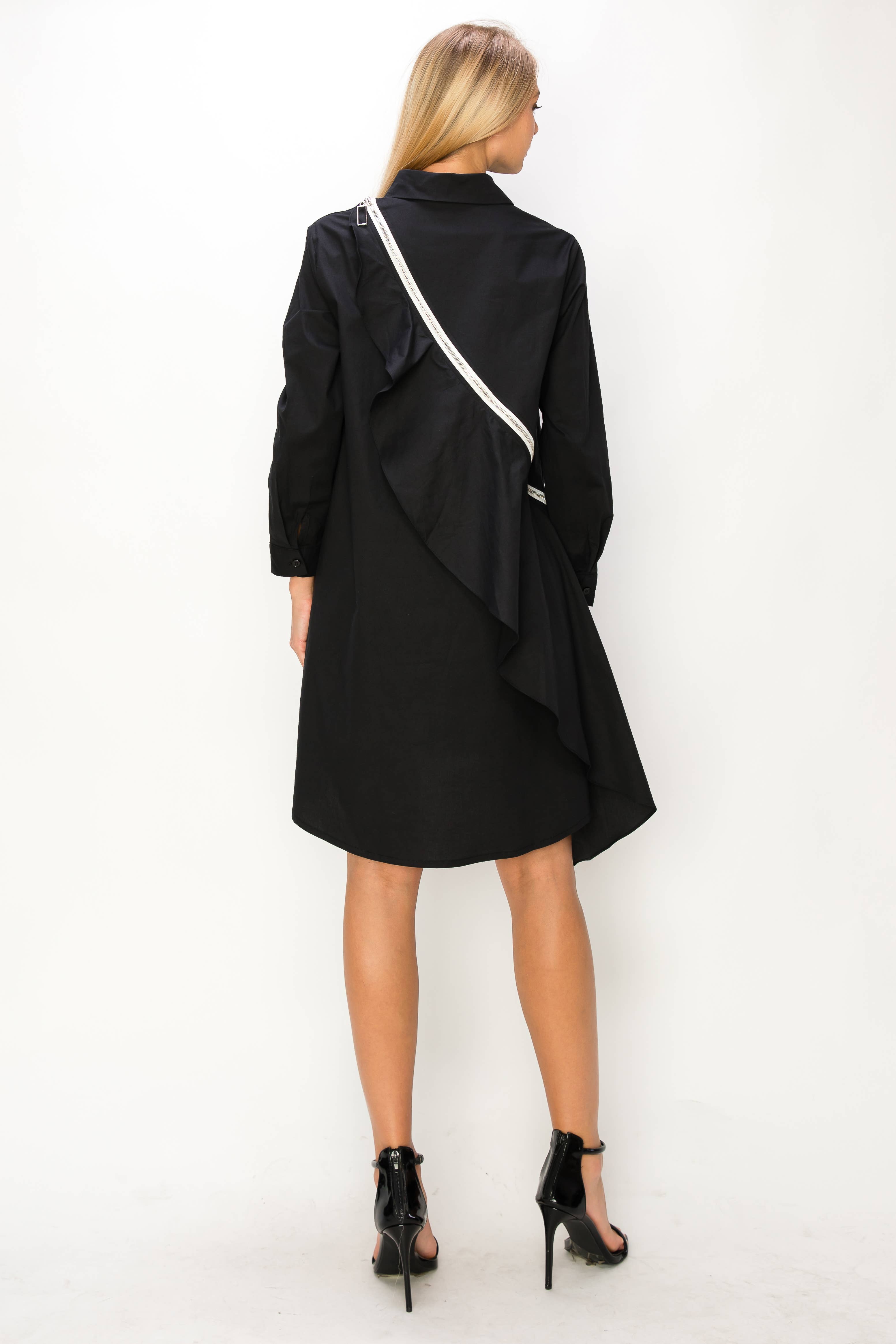 Joh Apparel - Vente Robe – femme - Robe tunique en popeline de coton Wrenna3