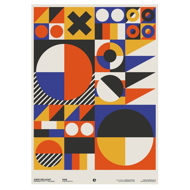 Grid Delight for wholesale by PosterLad