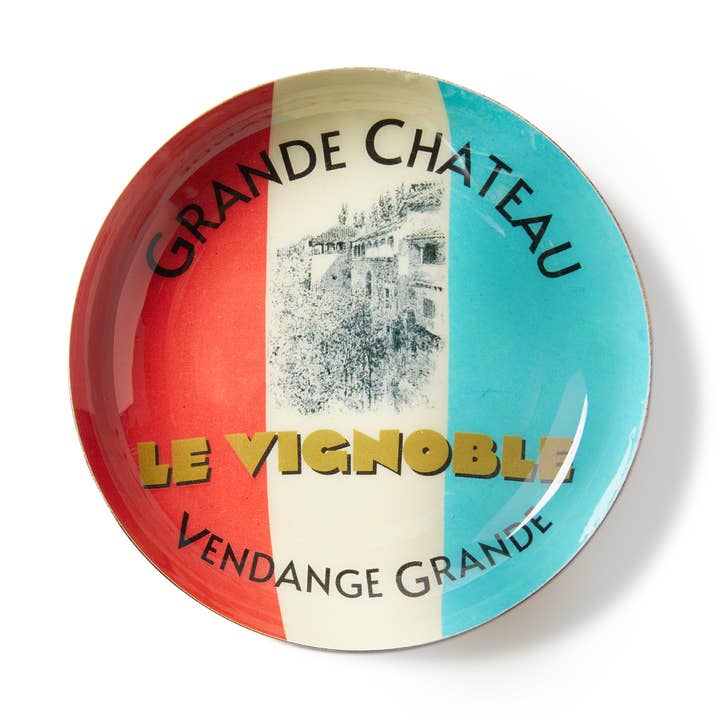 Vineyard Metal Trinket Dish Multi Iron Everyday for wholesale by tag