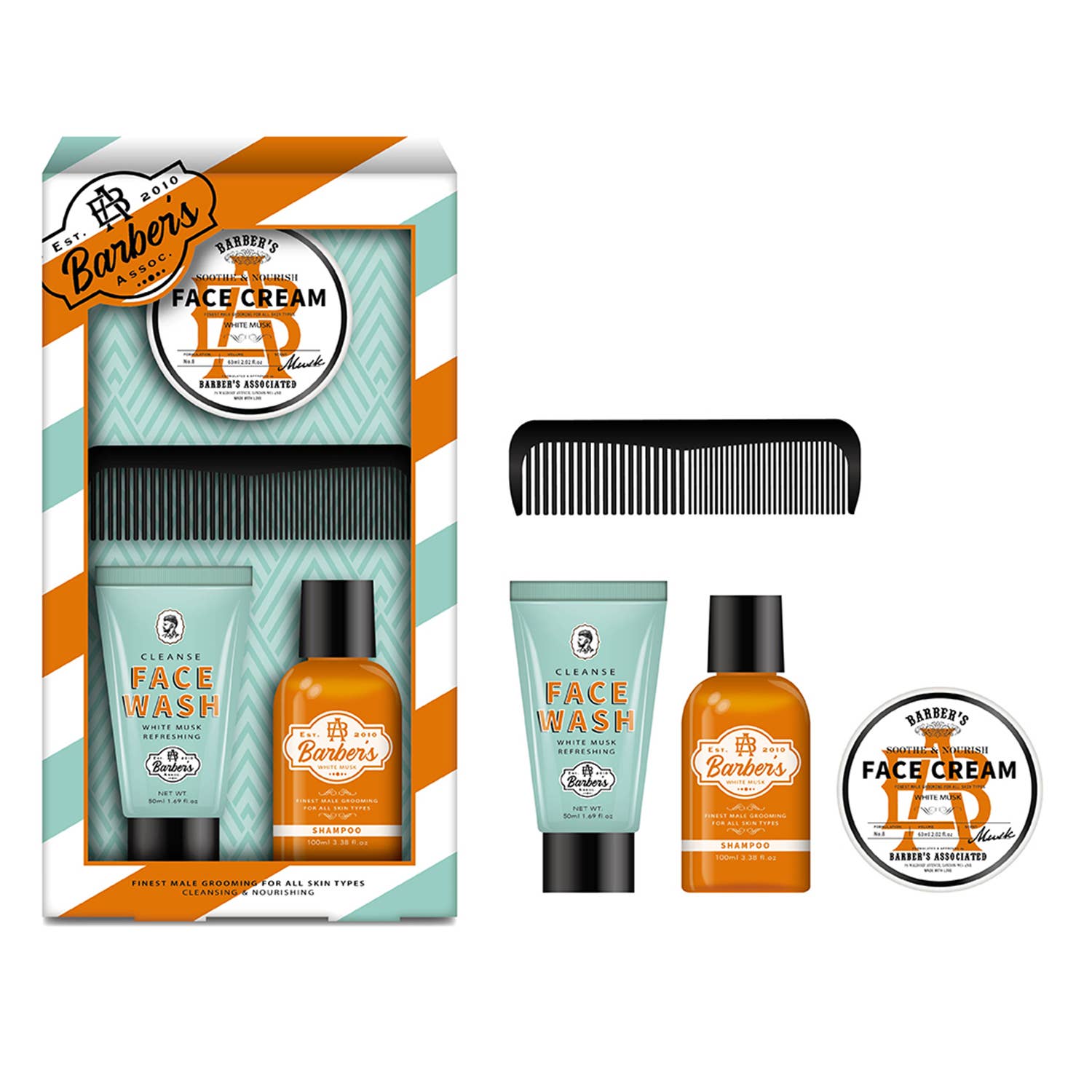 UBM - Wholesale Shaving Set/Kit - Men's - Grooming Barber's Set0