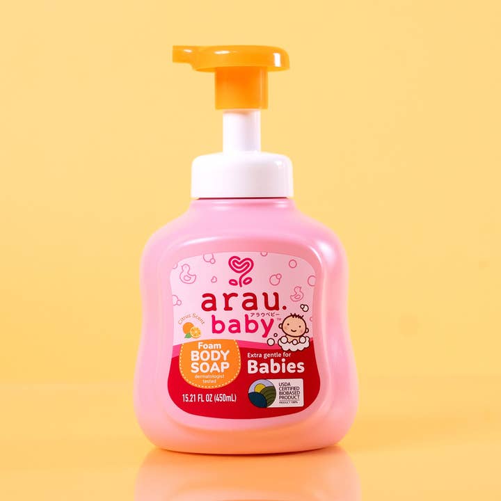 Foam Body Soap - Citrus for wholesale by arau.baby