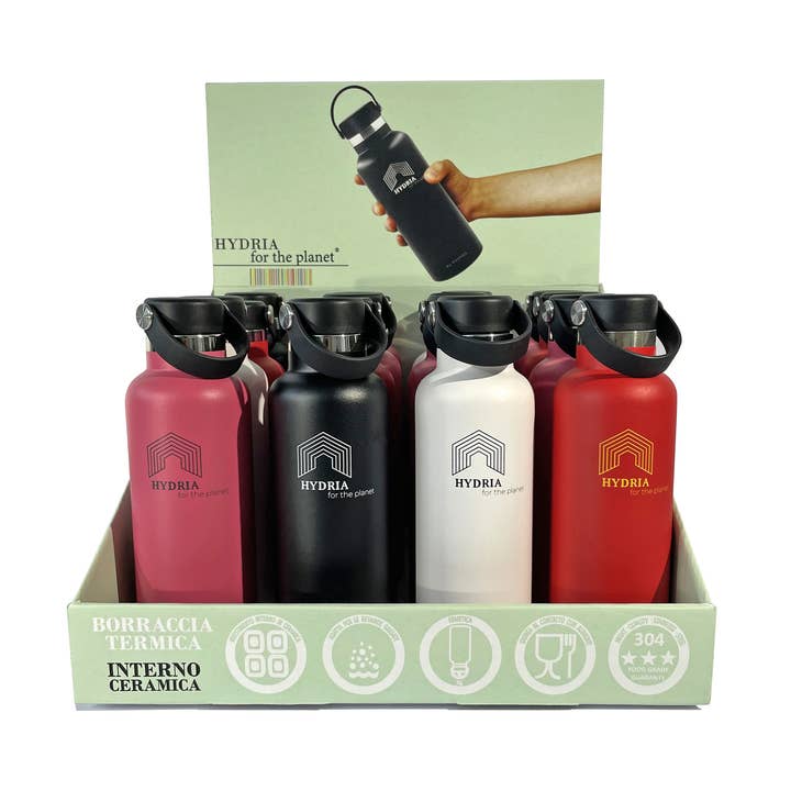 HYDRIA for the planet - Wholesale Water Bottle - HYDRIA for the planet - Ceramic inner thermal flask0
