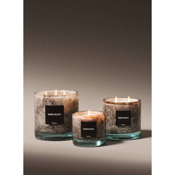 Beige Dark Roses - Scented Candle for wholesale on Faire