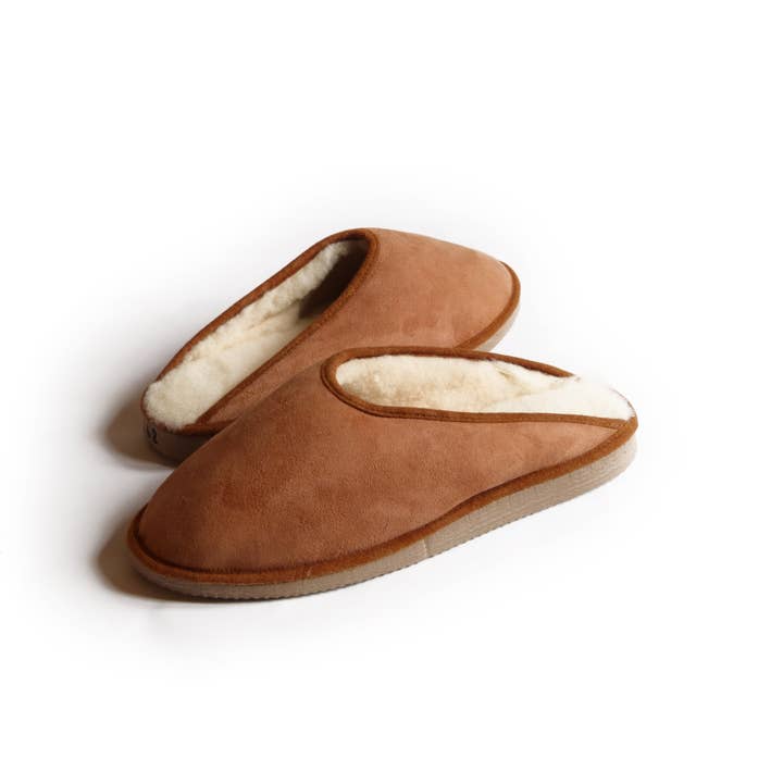 D.grandiose - Wholesale Mules - Women's - Men's Camel sheepskin mules1