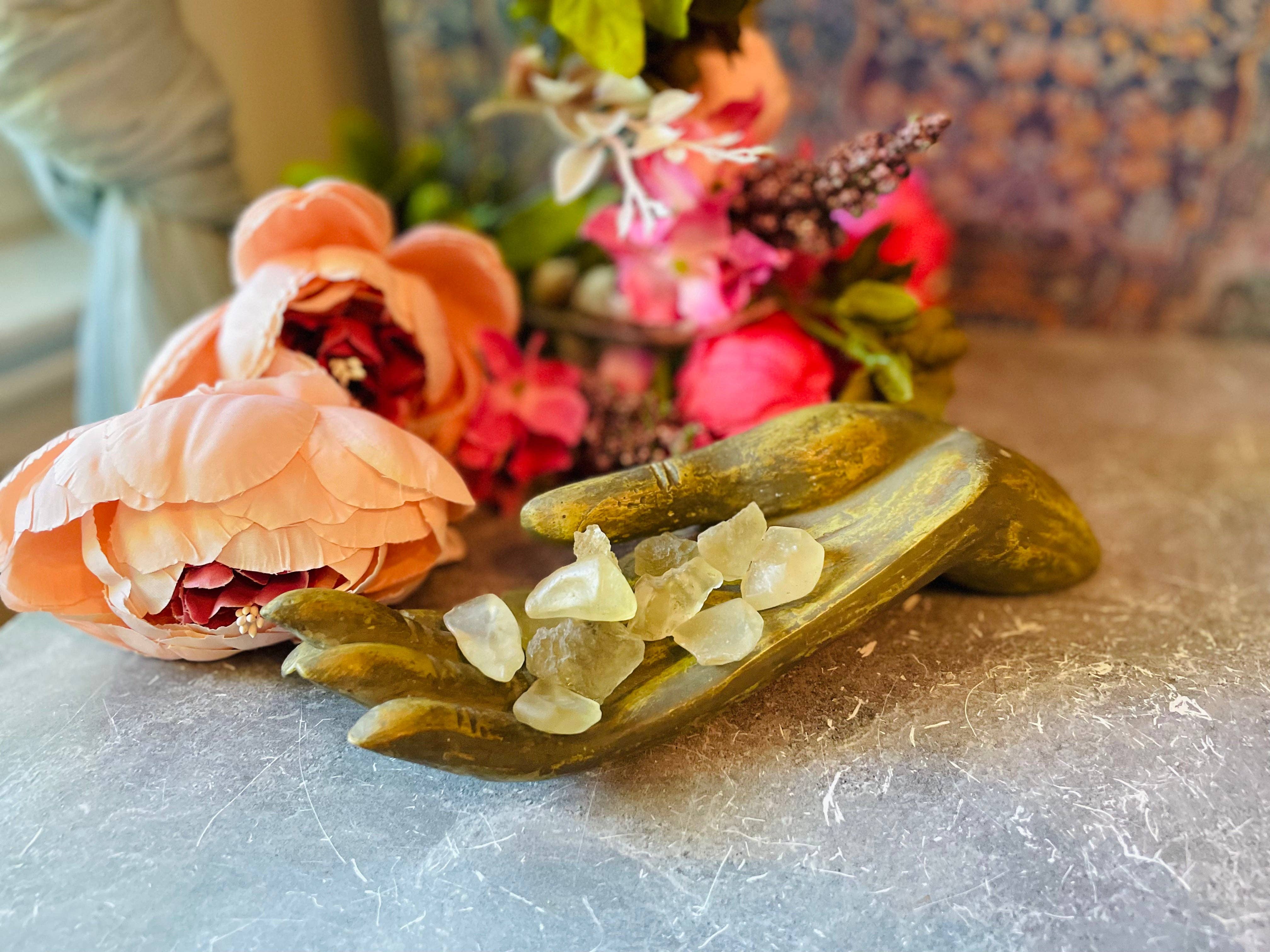 Mandala Gems - Wholesale Spiritual Stone/Crystal - Bulk Libyan Desert Glass, Libyan Gold Tektite, 50 Gram Bags1