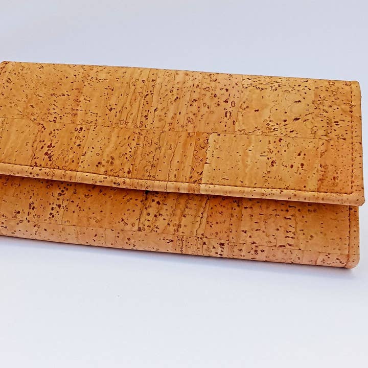 Pung i naturlig kork med rumopdelere for engroshandel hos Line Cork