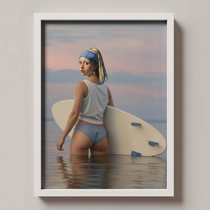 Dikhotomy - Wholesale Art Print - Impresión artística Surfing Pearl1