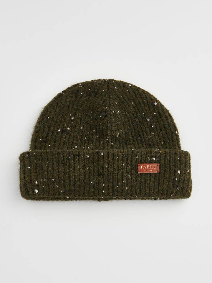 Return of the Light Woodland Green Beanie for wholesale by Fable England