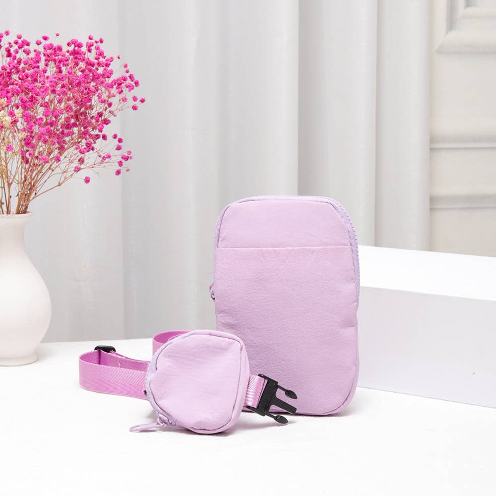 Sensibling Corp. - Vente Sac à bandoulière – femme - Sac à bandoulière en nylon solide/sac à bandoulière5