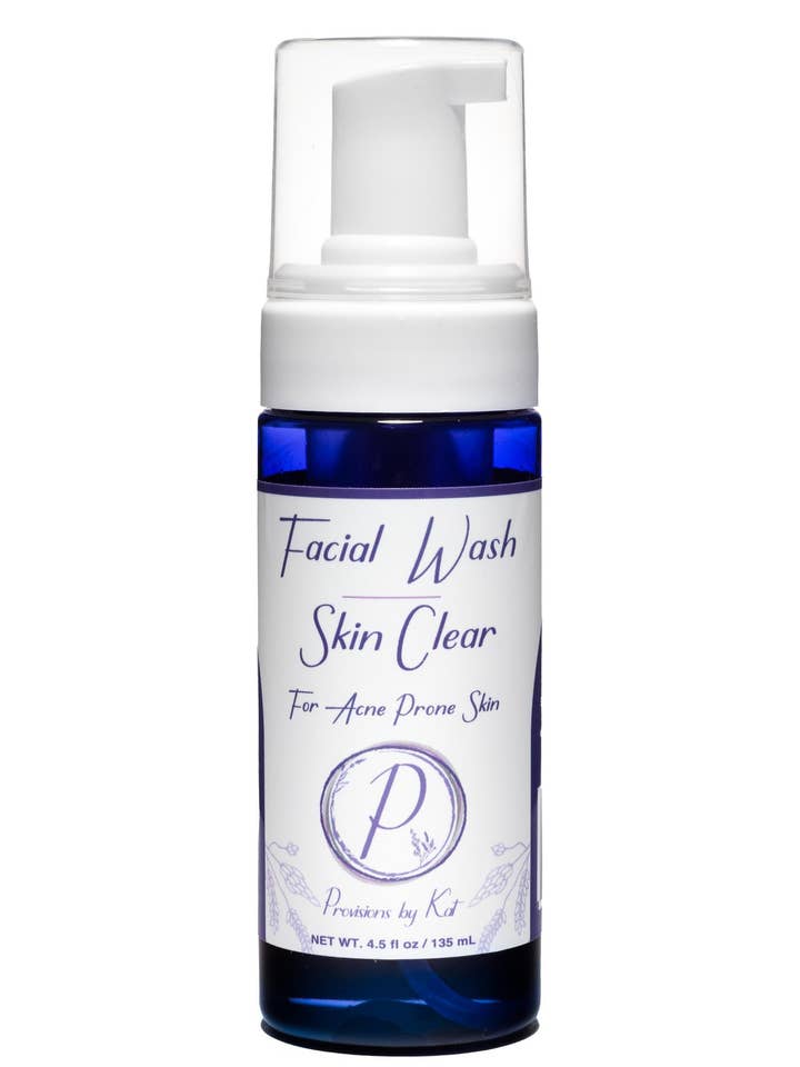 Skin Clear Foaming Facial Wash for wholesale by Provisions By Kat