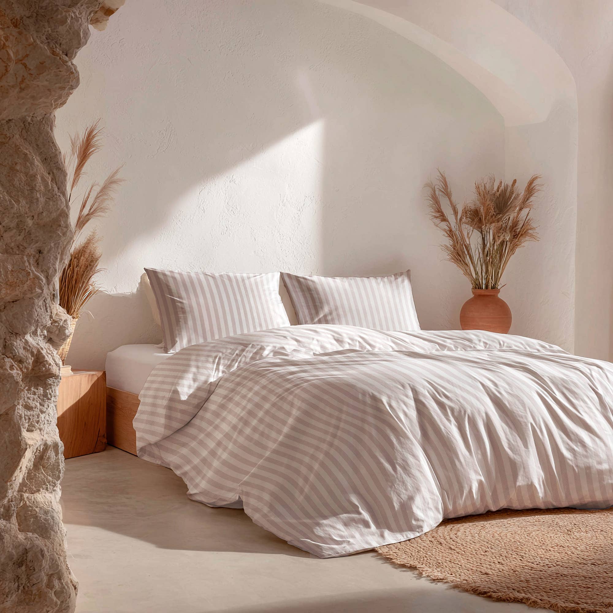 GAMUSI - Vendita all'ingrosso Copripiumini - Set copripiumino 100% cotone morbido 2/3 pezzi NUVIA16