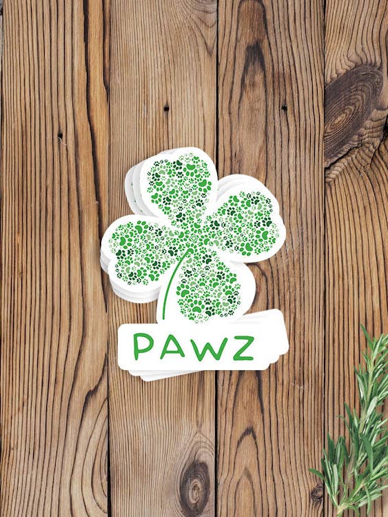 Shamrock vinylsticker voor wholesale door PAWZ