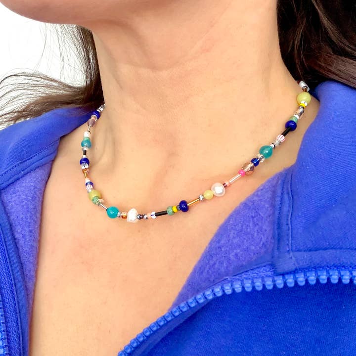 Bead Medley Candy Necklace for wholesale by Ocean Breakup