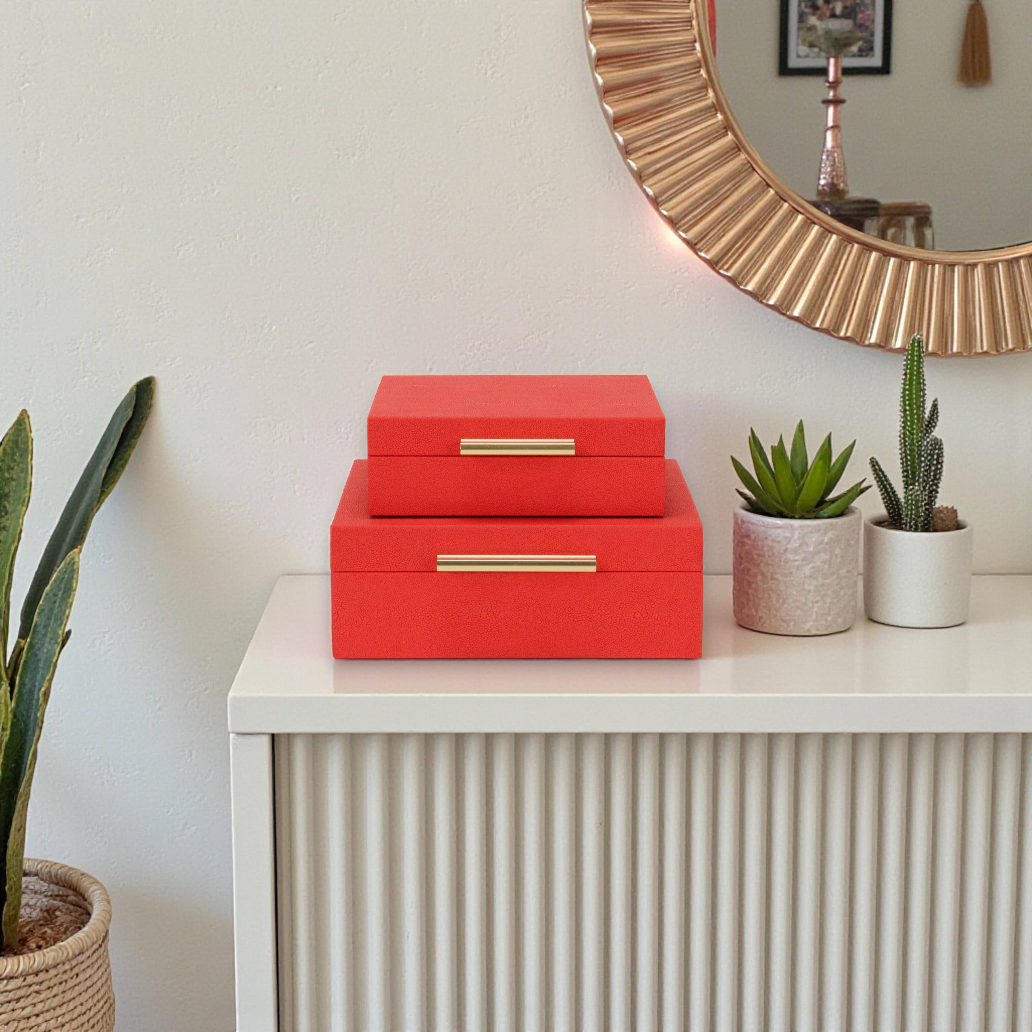 Cheungs Home Decor - Wholesale Decorative Box - Lusan Square Decorative Box Set23