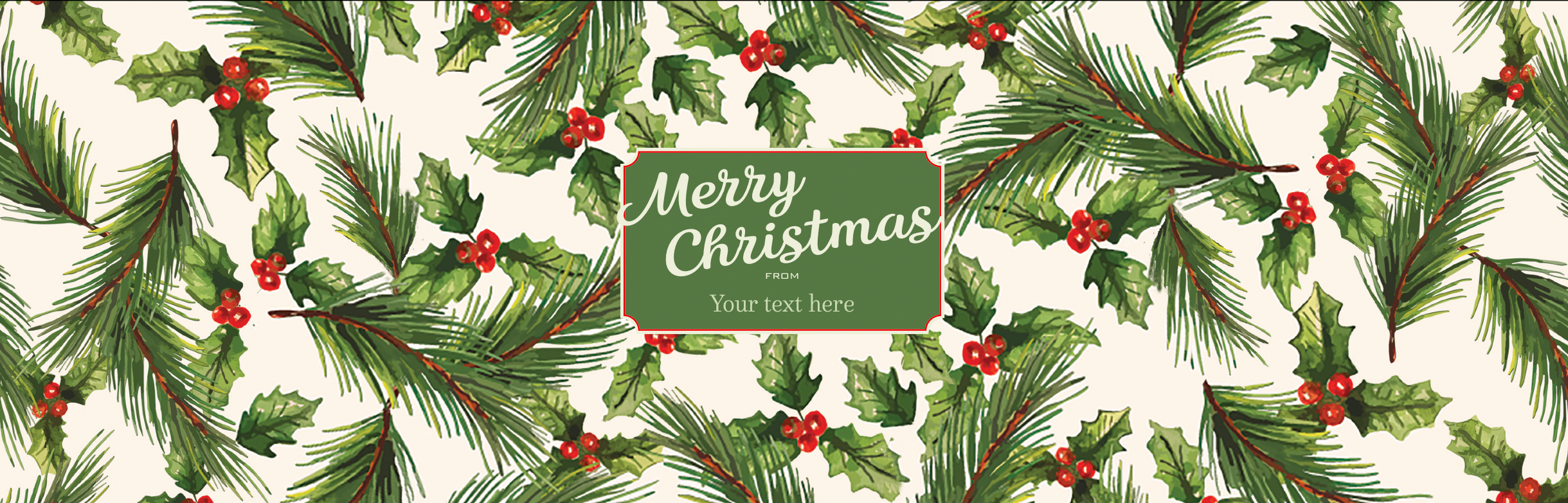 Aunt Sadie's Candles - Wholesale Travel Candles - Merry Christmas Holly Candle2