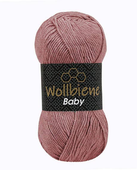 Wollbiene – Engroshandel Garn – Wollbiene babystrikkegarn 100 g, anti-fnuller til hækling og strik21