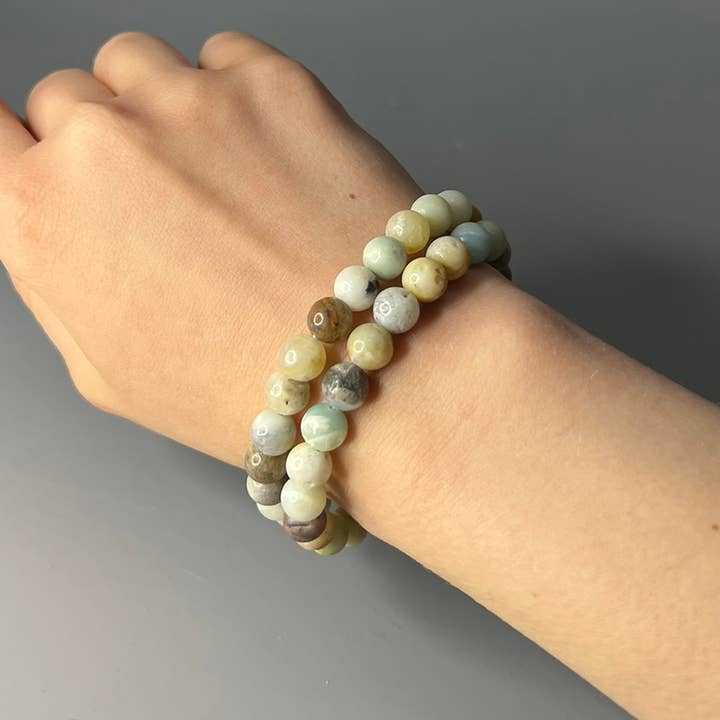 VIE - Wholesale Beaded Bracelet - Crystal Bracelet, 8mm