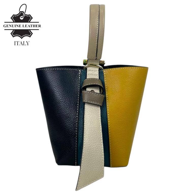 Chenson & Gorett - Wholesale Top Handle Bag - Women's - Multicolor and Exclusive Leather Bag with Women's Inner Bag2