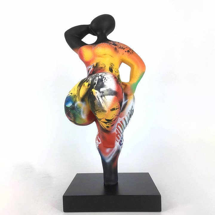 BAILA ROLLING STONES - Handbemalte Kunstfigur für den Großhandel von JULIARTE