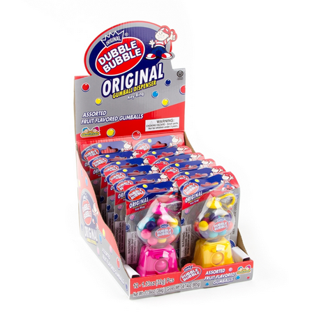 Long Island Candy Factory - Venta al por mayor Chicles - Llavero dispensador de chicles Kidsmania, 12 unidades, 1,13 onzas cada uno0