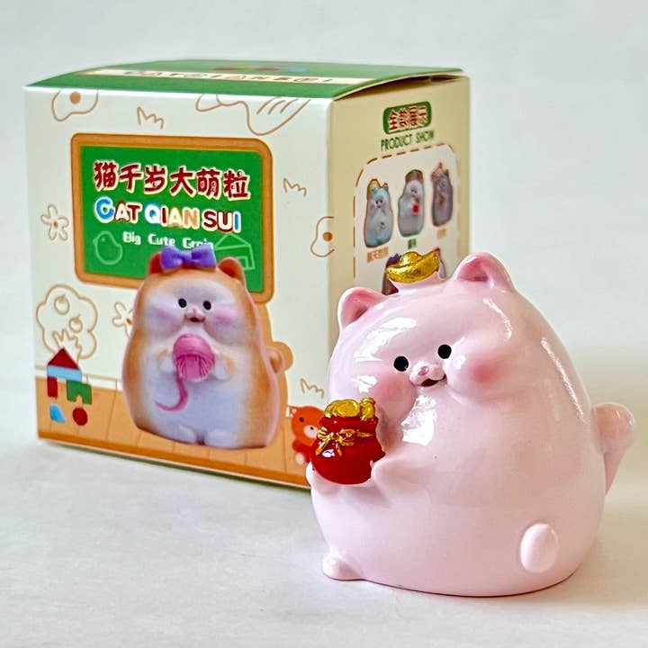 BCmini - Wholesale Decorative Figurine - FAT CATS FIGURINE BLIND BOX-8