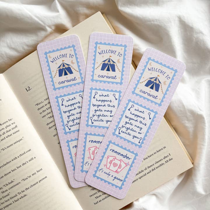 Fleurs on Sunday - Vendita all'ingrosso Segnalibro - Segnalibro Caraval Stamp | Segnalibro Fantasy1