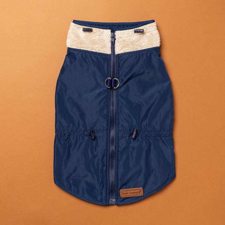 Tata’s Concept - Wholesale Pet Raincoat - Dog - Navy Blue Raincoat