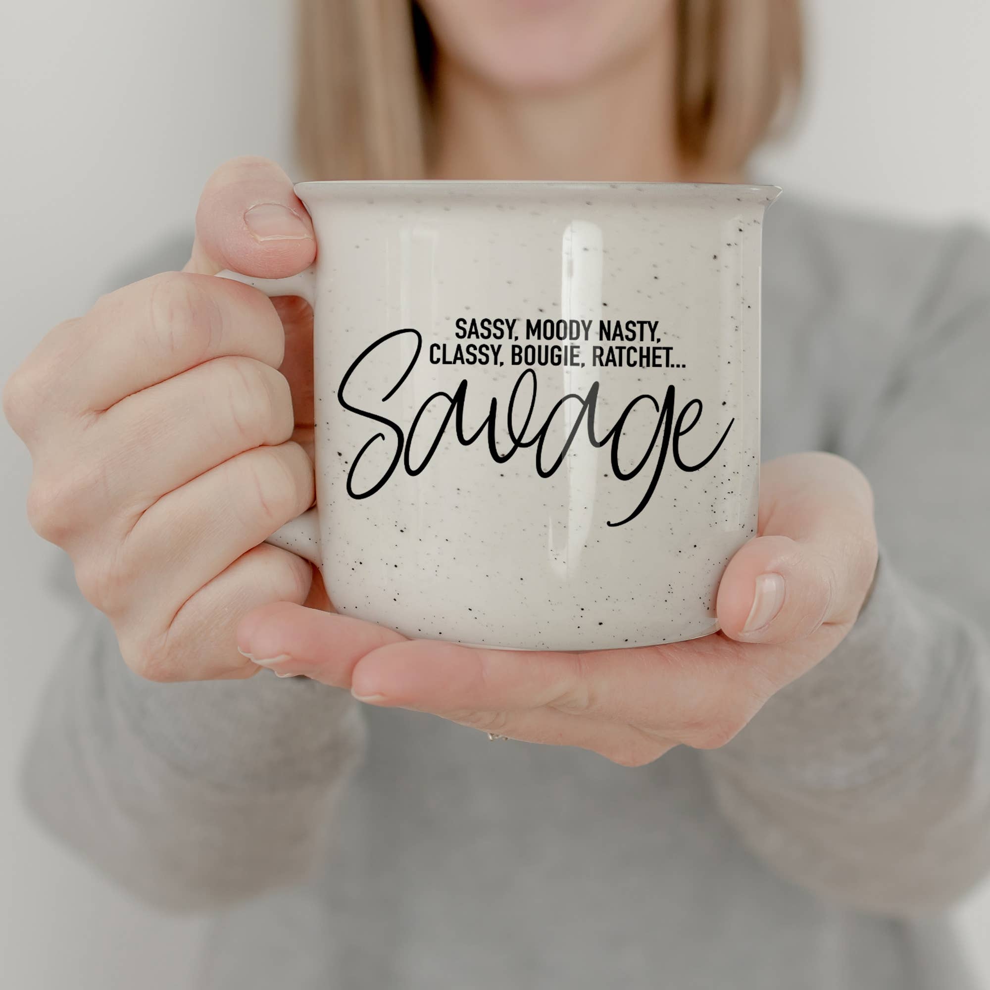 Gia Roma - Wholesale Coffee Mug - Ceramic Coffee Mugs | Funny Drinkware | Mom Mugs Neutral57