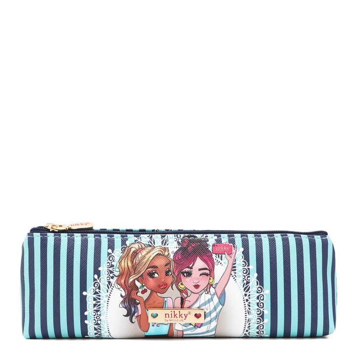 Nicole Lee USA - Wholesale Makeup/Cosmetic Bag - NIKKY SLIM COSMETIC POUCH4