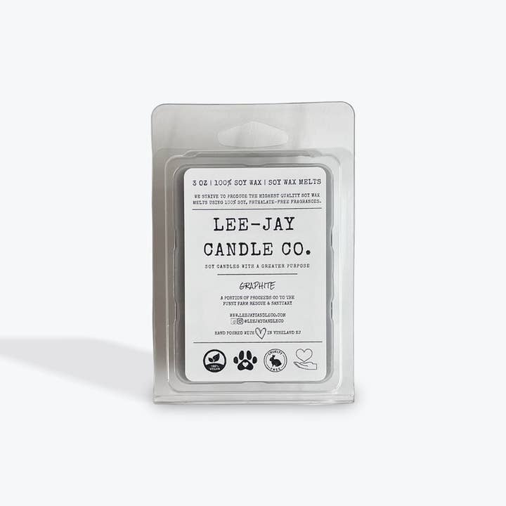 Graphite Soy Wax Melts, 3 Oz. for wholesale by Lee-Jay Candle Co.