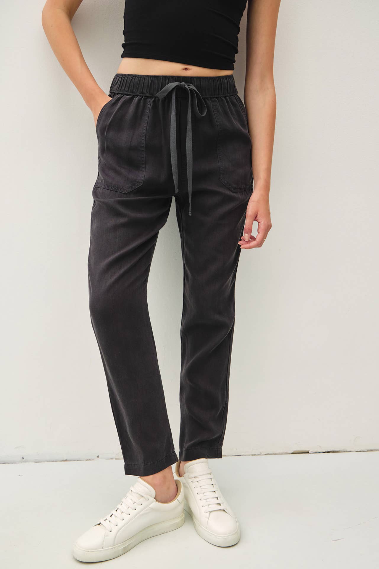 Be Cool - Wholesale Pants - Women's - NEW COLOR -TENCEL TAPERED PANTS  5